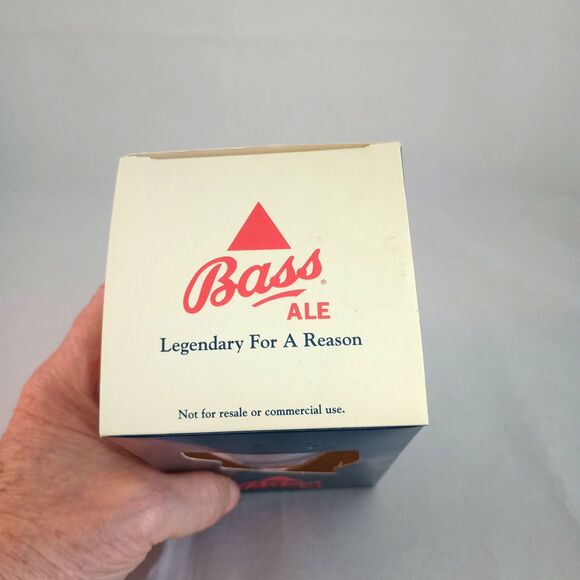 Vintage 1999 Bass Pale Ale Pint Glass NIB Beer Barware Bass & Co’s England - Picture 5 of 5